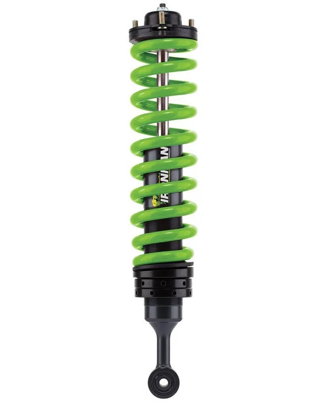 45710FE-ACKTC-PB-D – IRONMAN 4X4 Coil Over Shock Absorber, Non Adjustable Valving 3 Inch Lift Pigtail Spring Black Bo...